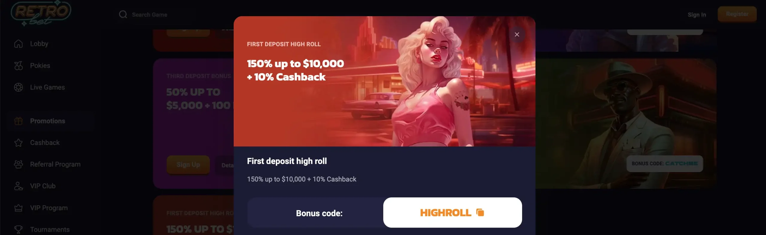 RetroBet Bonus